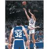 Image 1 : Christian Laettner Signed Duke Blue Devils Vertical 16X20 Photo Dual The Shot & 3/28/92 Vs Kentucky 