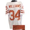 Image 1 : Ricky Williams Signed Texas Longhorns White Custom Jersey (Heisman)- JSA Hologram