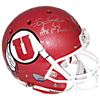 Image 1 : Kevin Dyson Signed Utah Utes Red TB Full Size Schutt Replica Helmet #1 1998 1St Round Pick!