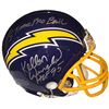 Image 1 : Kellen Winslow Signed San Diego Chargers TB Mini Helmet Dual HOF 95 & 5 Time Pro Bowl (Insc On Top)