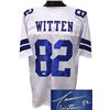 Image 1 : Jason Witten Signed Dallas Cowboys White Prostyle Jersey #82 XL- JSA Hologram