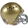 Image 1 : Tim Brown Signed Notre Dame Fighting Irish Riddell Mini Helmet #81 (Black Sig)- Steiner Hologram