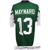 Image 1 : Don Maynard New York Jets Signed Green TB Prostyle Jersey HOF 87 XL- JSA Hologram