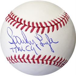Sparky Lyle Signed Official Major League Baseball 77 AL CY (New York Yankees)