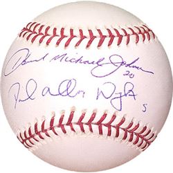 Howard Johnson Signed New York Mets 3Rd Basemen Greats Official Major League Baseball (Full Sig) W/D
