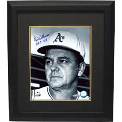 Dick Williams Signed Oakland Athletics 8X10 Photo HOF 08 (Deceased) Custom Framed