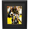 Image 1 : Shaquille O'neal Signed Los Angeles Lakers 8X10 Photo Custom Framed (Vs Spurs)