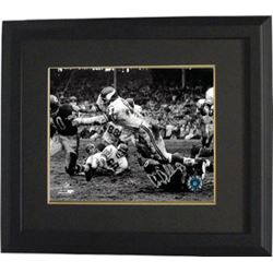 Carl Eller Signed Minnesota Vikings Vintage B&W 8X10 Photo Custom Framed (Silver Sig)