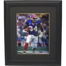 Thurman Thomas Signed Buffalo Bills 16X20 Photo Custom Framed 1991 MVP