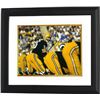 Image 1 : Bart Starr Signed Green Bay Packers 8X10 Photo Custom Framed (Green Jersey)