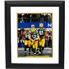 Image 1 : Aaron Rodgers Signed Green Bay Packers 8X10 Photo Custom Framed (SB XLV-Discount Double Check Celebr
