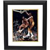 Image 1 : Walt Frazier Signed New York Knicks 8X10 Photo Custom Framed (Vs Wilt Chamberlain)- Steiner Hologram
