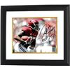 Image 1 : Derrick Henry Signed Alabama Crimson Tide 8X10 Photo Custom Framed #27 (Horizontal Running With Ball