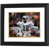 Image 1 : Randall Cunningham Signed Philadelphia Eagles 16X20 Photo Custom Framed #12 (White Jersey-Horizontal
