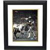 Image 1 : Ron Jaworski Signed Philadelphia Eagles 8X10 Photo Custom Framed #7 (Passing Vs Raiders)