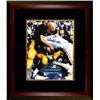 Image 1 : Dick Butkus Signed Illinois Fighting Illini 8X10 Photo Custom Framed (Blue Sig)