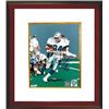 Image 1 : Herschel Walker Signed Dallas Cowboys 8X10 Photo #34 Custom Framed (White Jersey Run)