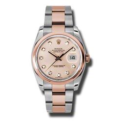 Rolex  Datejust 36 Steel  Everose Gold  Men Watch