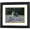 Image 1 : Bernie Carbo Signed Boston Red Sox 8X10 Photo Custom Framed 1975 World Series Game 6 Homerun W/Rawly