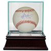 Image 1 : Rafael Palmeiro Signed Official Major League Baseball 569 HRS W/ Glass Case