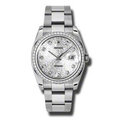 Rolex  Datejust 36 White Gold  Diamonds  Women Watch