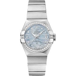 Omega  Constellation Brushed Chronometer 27Mm  Women Watch