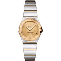 Omega  Constellation Polished Quartz 24Mm  Women Watch