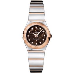 Omega  Constellation Polished Quartz 24Mm  Women Watch