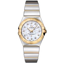 Omega  Constellation Polished Quartz 27Mm  Women Watch