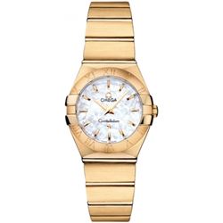 Omega  Constellation Brushed Quartz 24Mm  Women Watch