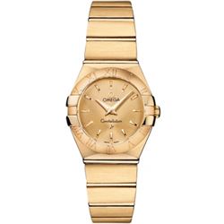 Omega  Constellation Brushed Quartz 24Mm  Women Watch