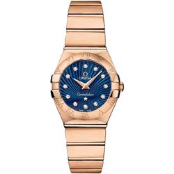 Omega  Constellation Brushed Quartz 24Mm  Women Watch