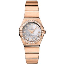 Omega  Constellation Brushed Quartz 24Mm  Women Watch