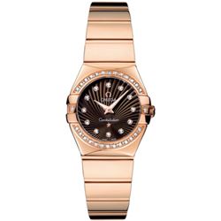 Omega  Constellation Polished Quartz 24Mm  Women Watch