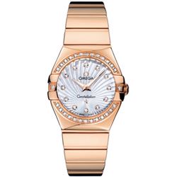 Omega  Constellation Polished Quartz 27Mm  Women Watch