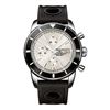 Breitling  Superocean Heritage Chronograph Silver Dial Ocean Racer Rubber  Men Watch