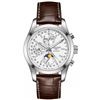 Image 1 : Longines  Conquest Classic Automatic Chronograph Leather Strap  Men Watch