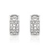 Image 1 : Layered Bezel-Set Diamond Earrings In 14K White Gold | 213520
