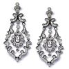Image 1 : Sterling Silver-CZ Post Earr