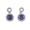 Image 1 : Sterling Silver-Amy Post Earrings S