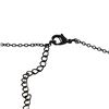Image 2 : Black Color Brass Link Chain 16