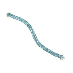 SWISS BLUE TOPAZ BRACELET - Size 7.25 (#4304SW)