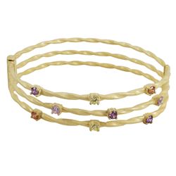 Bangle Cz 3  Row