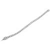 Image 1 : SILVER CUBIC ZIRCONIA BRACELET - Size 7.25 (#3912CZ-AAAA)