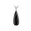 Image 1 : SS ONYX / DIAMOND PENDANT (#7444ON)