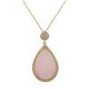 Image 1 : Rose Quartz Semi Precious Pendant