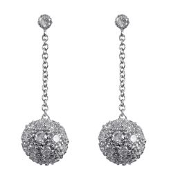 Sterling Silver-CZ Post Earring