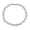 Image 1 : Silver Mattecry. Pave Neck
