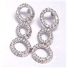 Image 2 : Sterling Silver CZ Post Earrin