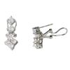 Image 1 : Sterling Silver CZ Earrings